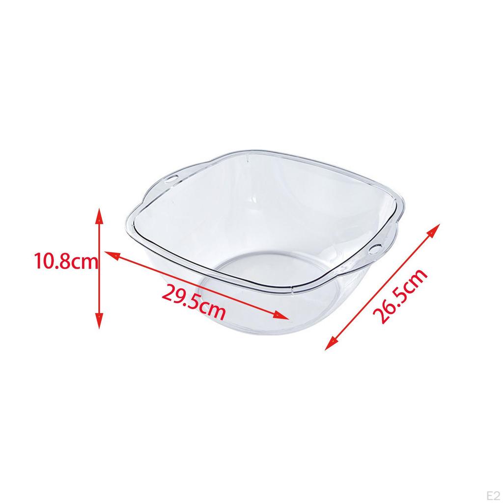 Large Capacity Kitchen Sink Dish Basin for Washing Vegetables and Fruits
