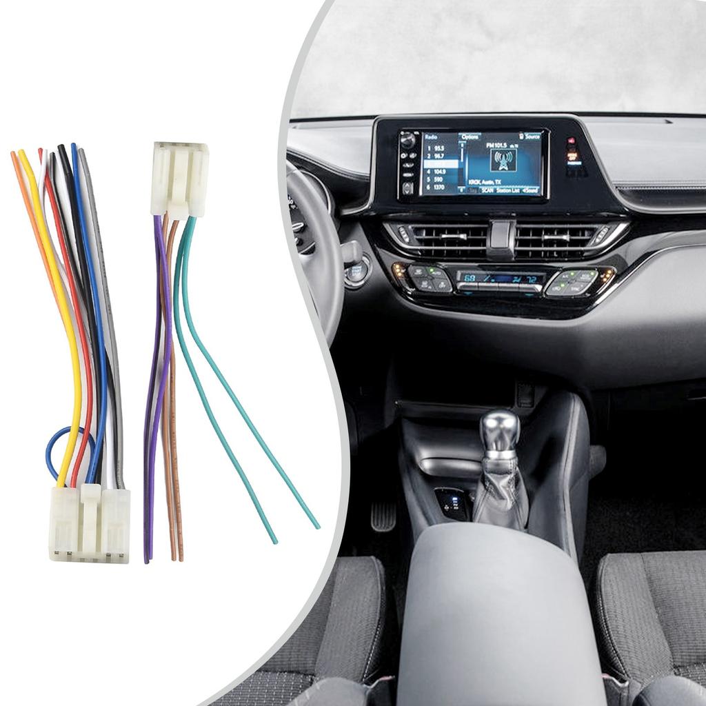 Aftermarket Radio Stereo Radio Cable Cable Adapter Install