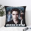 Edward Cullen Twilight Pillowcase Printing Fabric Cushion Cover Gift  Pillow Case Cover Home Zippered 40X40cm