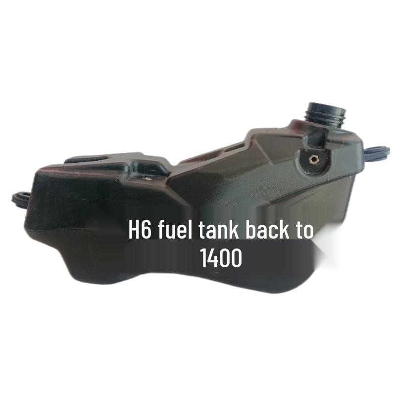 Large Capacity ATV Beach Buggy Plastic Gas Can - Lightweight Blow Molded Fuel Tank -
