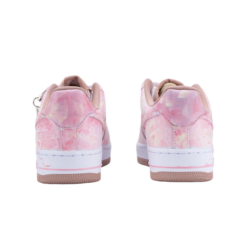 Nike Air Force 1 Seeking The Fragrance Trail Slip Resistant Abrasion Resistant Low top Skateboard Shoes Women's IB6543-100(Team836-)