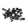 40pack Bike Brake Line Clip Regulable Bike Cables Mount Secure Bike Line Holder for Versatiles Cables Management