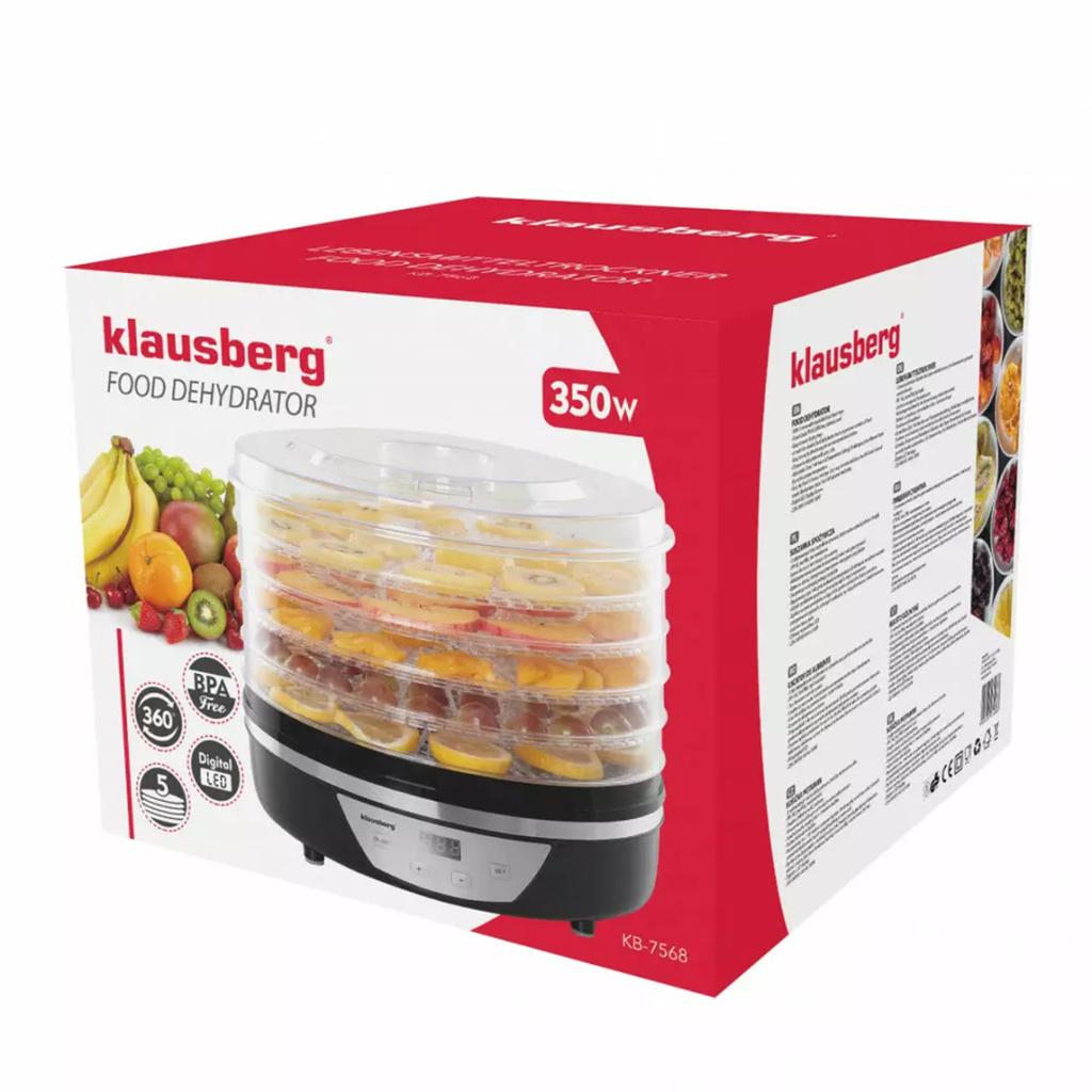 Klausberg Kb-7568 Mushroom, Fruit, And Herb Dryer
