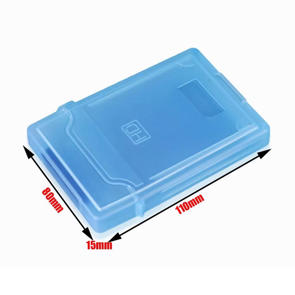 External Box Shockproof HDD Storage Box Plastic 2.5 Inch Hard Drive Storage Box 3.5 Inch IDE SATA Storage Box