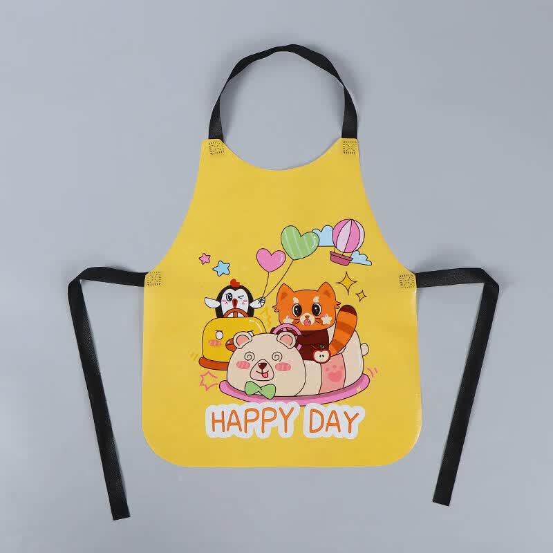 JIAQILI Kids Disposable Waterproof Apron