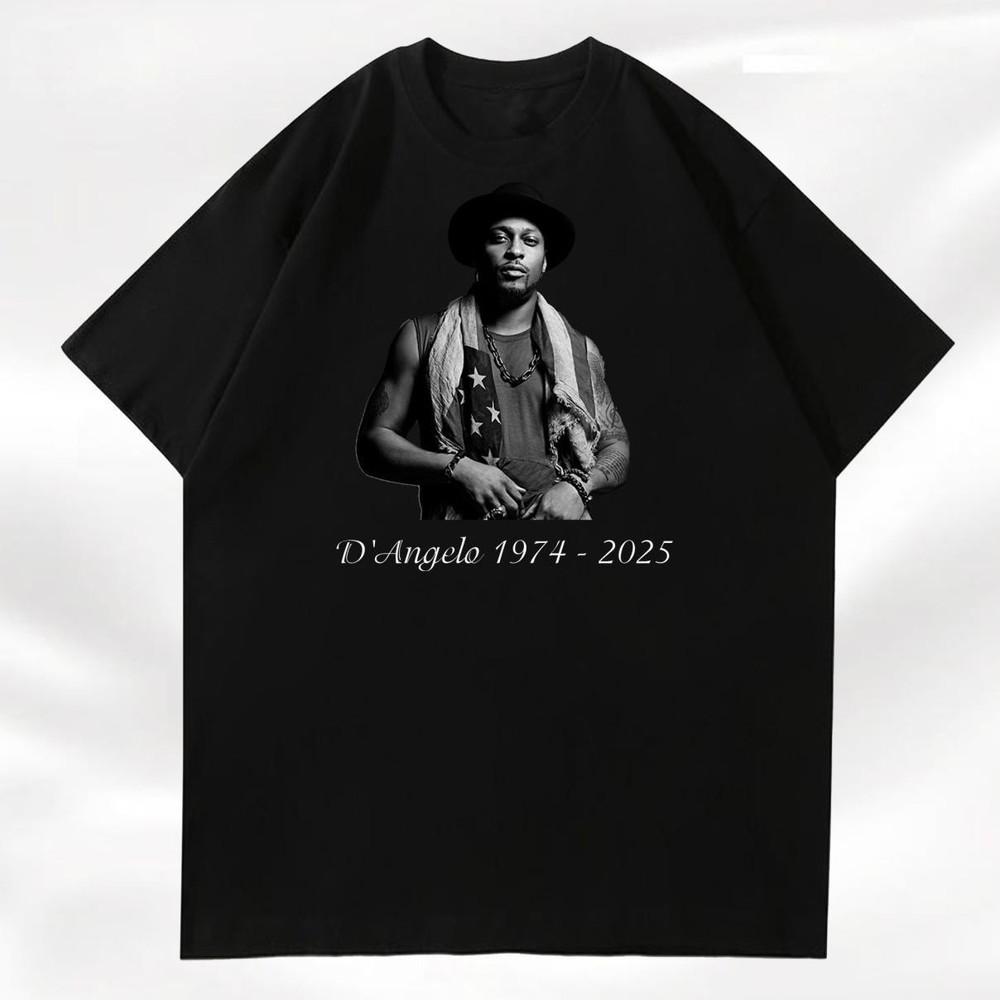 D'Angelo Black T-Shirt Cotton Full Size S-5XL RIP LW222 Unisex T-Shirt