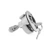 Alastin Marine Hardware 316 Stainless Steel Turning Lock Flush Pull Lift Handle Locker Hatch Latch with Key