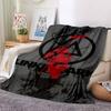 1pc Linkin Park Band Merchandise Blanket Lightweight Flannel Blanket Throw Blanket For Sofa, Bed, Travel, Camping, Livingroom, Office, Couch