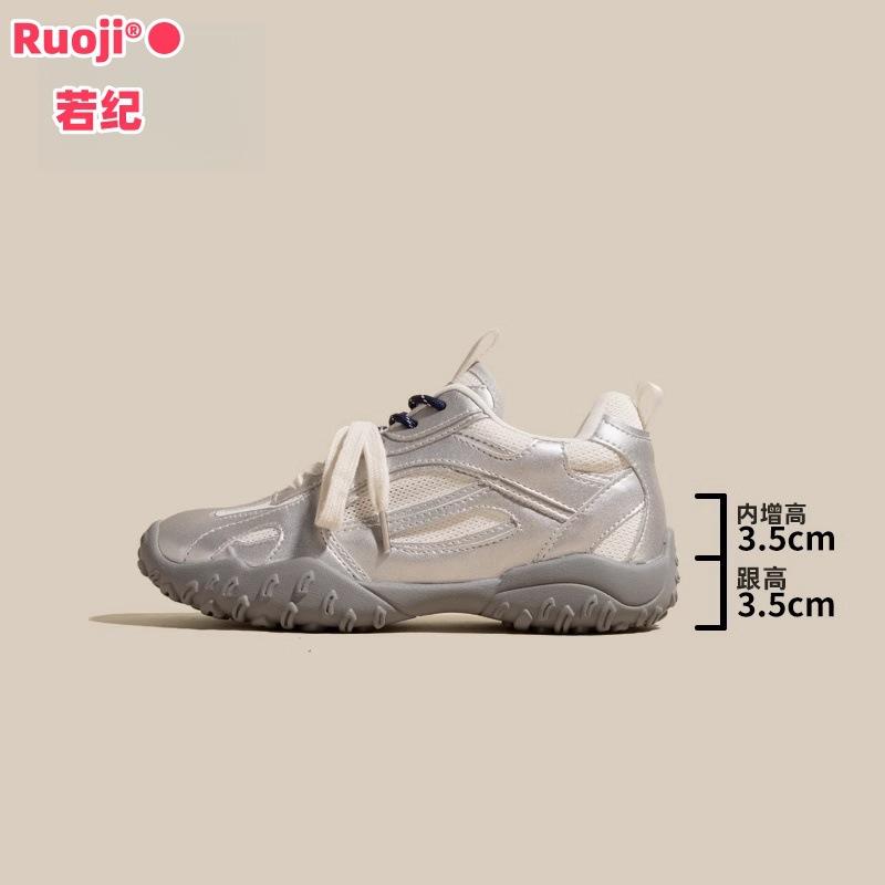 

Leather round head with Velcro Mary Jane shoes women s hollow flat bottom shallow mouth one pedal casual single shoes women 40 серебряный