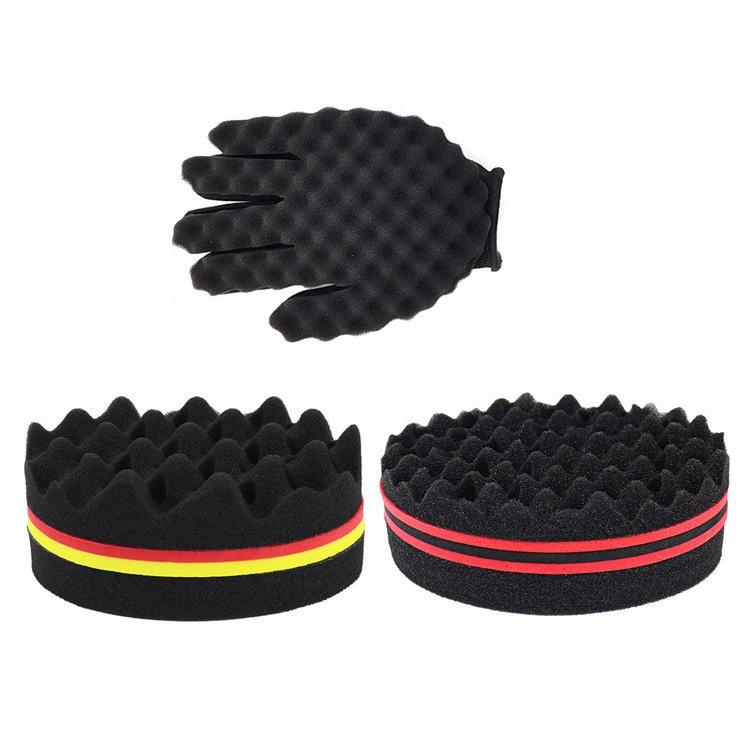 Black Hot Hair Sponge Comb Set for Styling and Care
