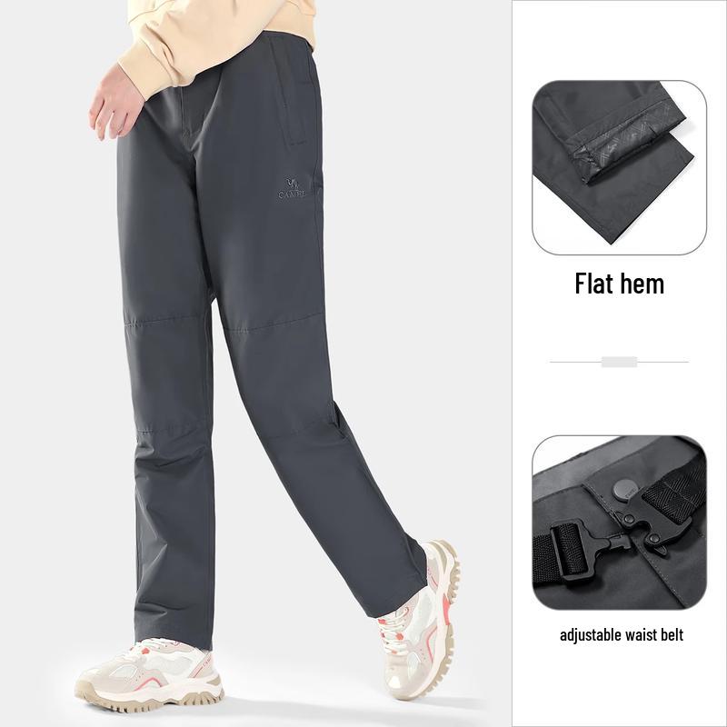 CAMEL Unisex Outdoor Windproof Warm Hiking Pants
