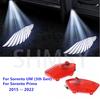 2Pcs Car Lights g28 Accessories LED Auto Door Projector Ghost Shadow Courtesy Lamp For KIA Sorento UM Prime 2015 2016 2017 2018-2020