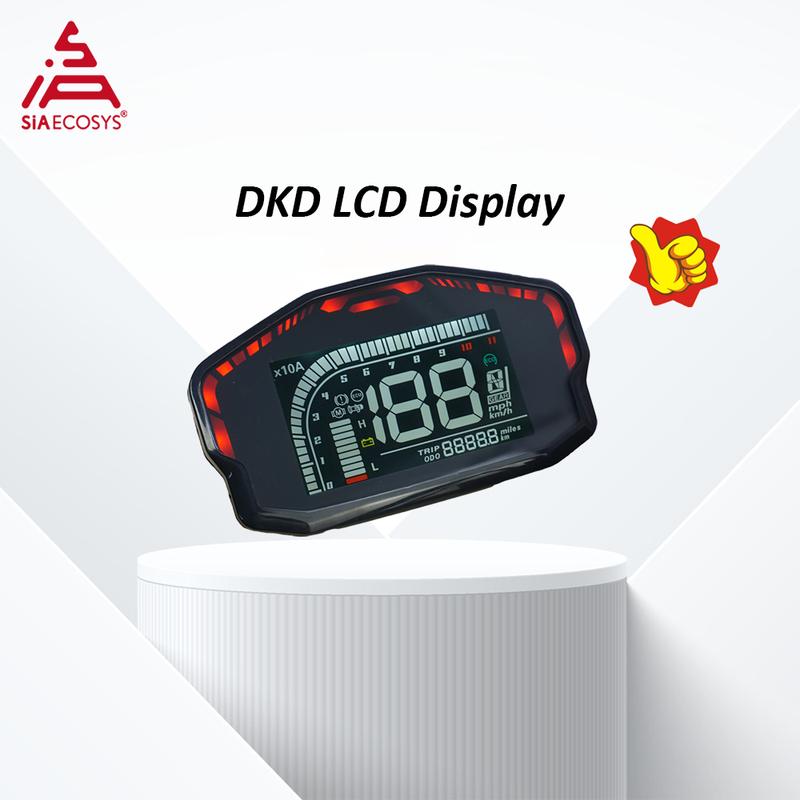 DKD Display Adjustable LIN CAN-BUS Communication Electric Scooter LCD Speedometer-Display For VOTOL Controller