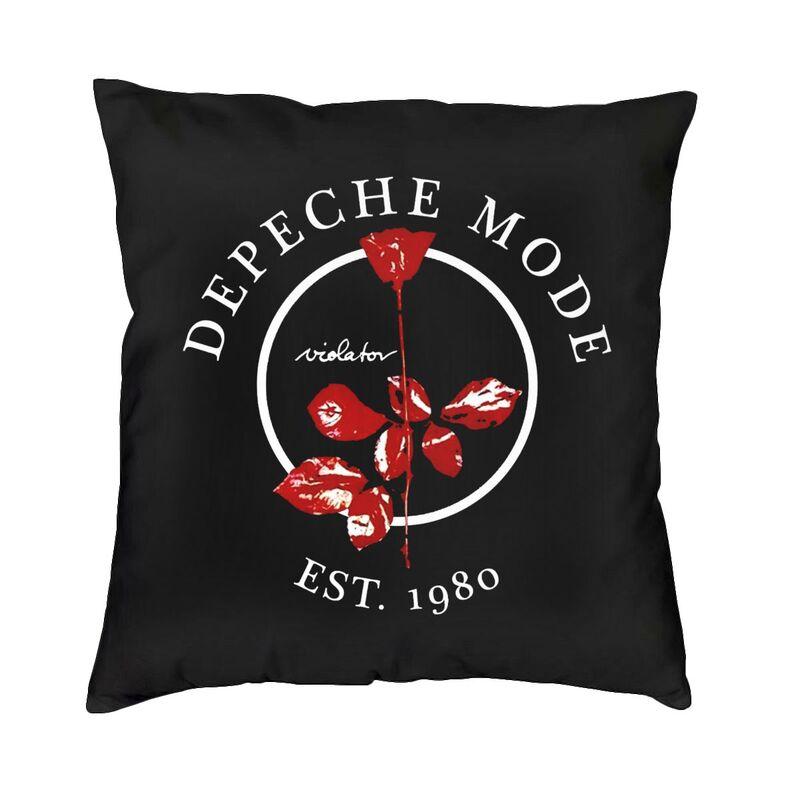 

Heavy Metal Rock Band Depeche Cool Mode Throw Pillow Covers Decor Home Kawaii Cushions for Sofa Square Pillowcase 30cmx30cm