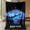 Avatar Theme Blanket Soft Flannel Blanket Plush Throw Blanket Cozy Sofa Bed Blanket for Home Decor