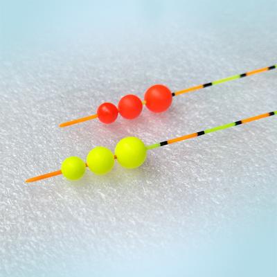 50Pcs Schwimm Bobbers Angeln Fluoreszierende Drift Ball Angeln Float Schaum Bälle