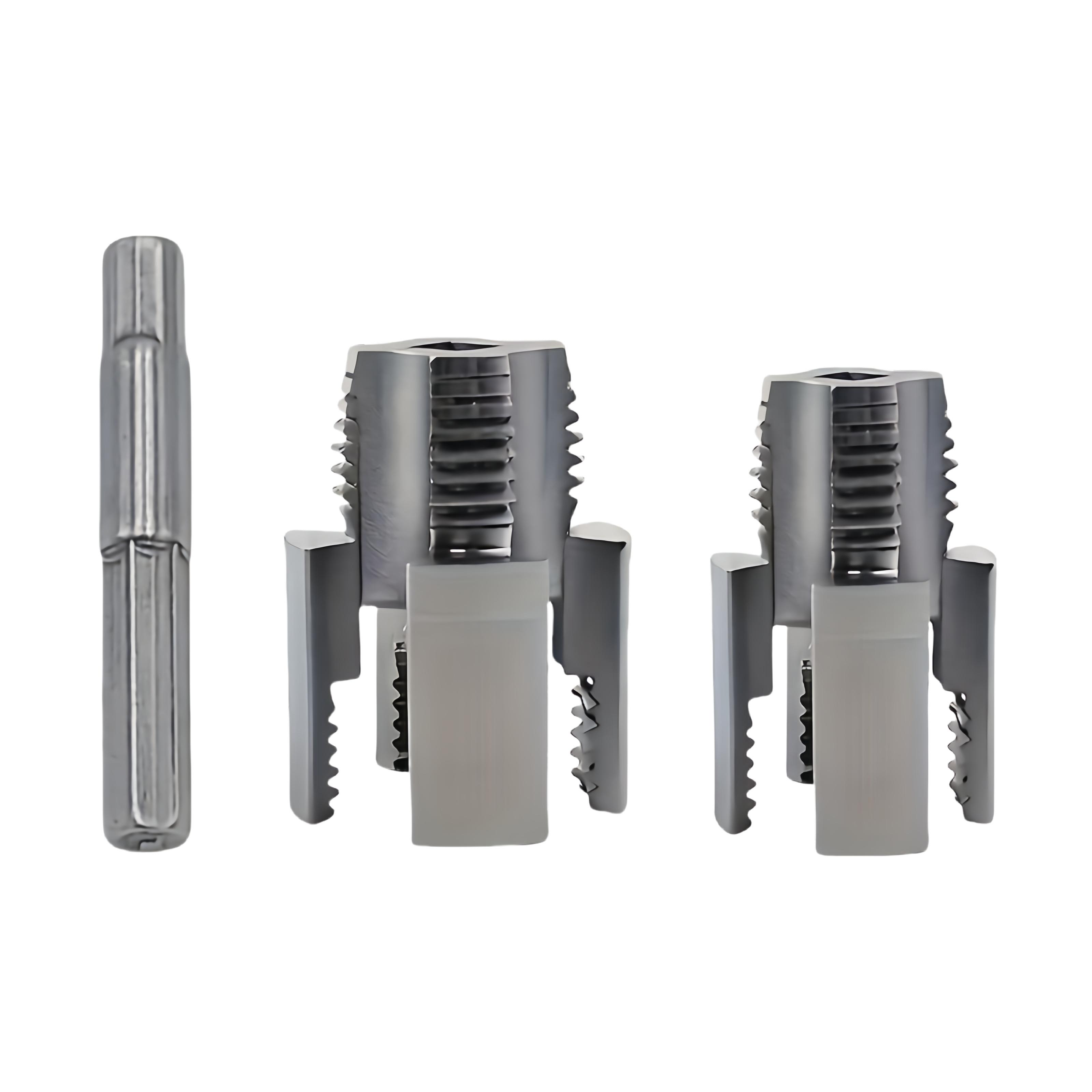 

[Набор для пробивки труб] 3 шт. Интегрированный набор для пробивки труб - Высокоэффективный инструмент для нарезания резьбы, Набор для ремонта труб PPR для размеров 1/2 -DN15 и 3/4 -DN20 2 Drill Bits + 1 Drill Rod