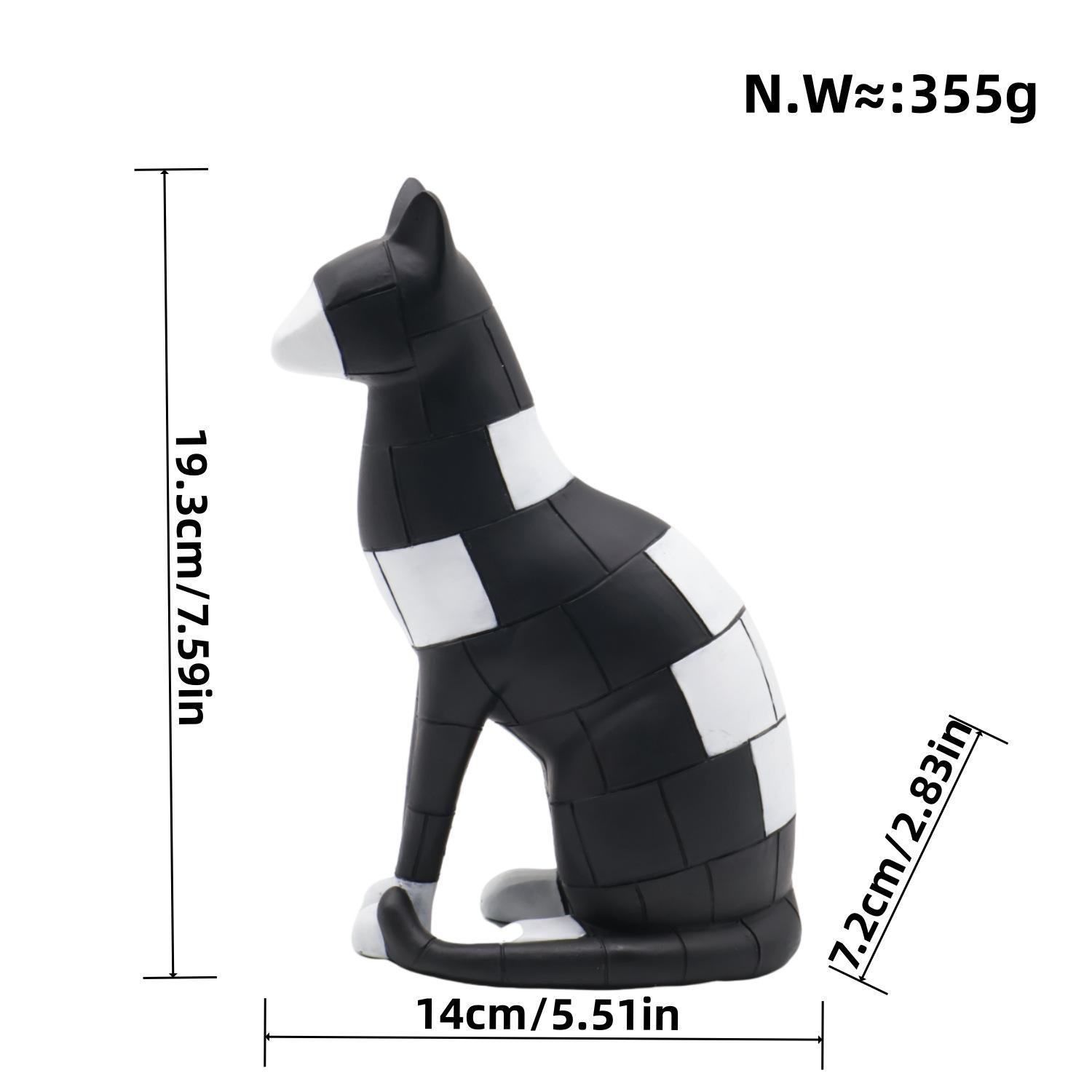 

Современный простой плед кошка украшение для дома гостиная украшение для дома хорошие вещи поделки из смолы подарки на новоселье