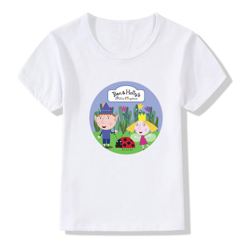 Summer Kids T Shirt Cartoon Print Funny Unisex T-shirts Cute Baby Girls Boys Clothes Children Tops