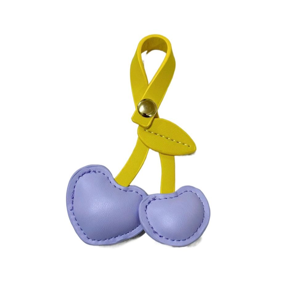 Love PU Leather Hanger PU Leather Bag Pendant Trendy Keychain  Bag Ornament