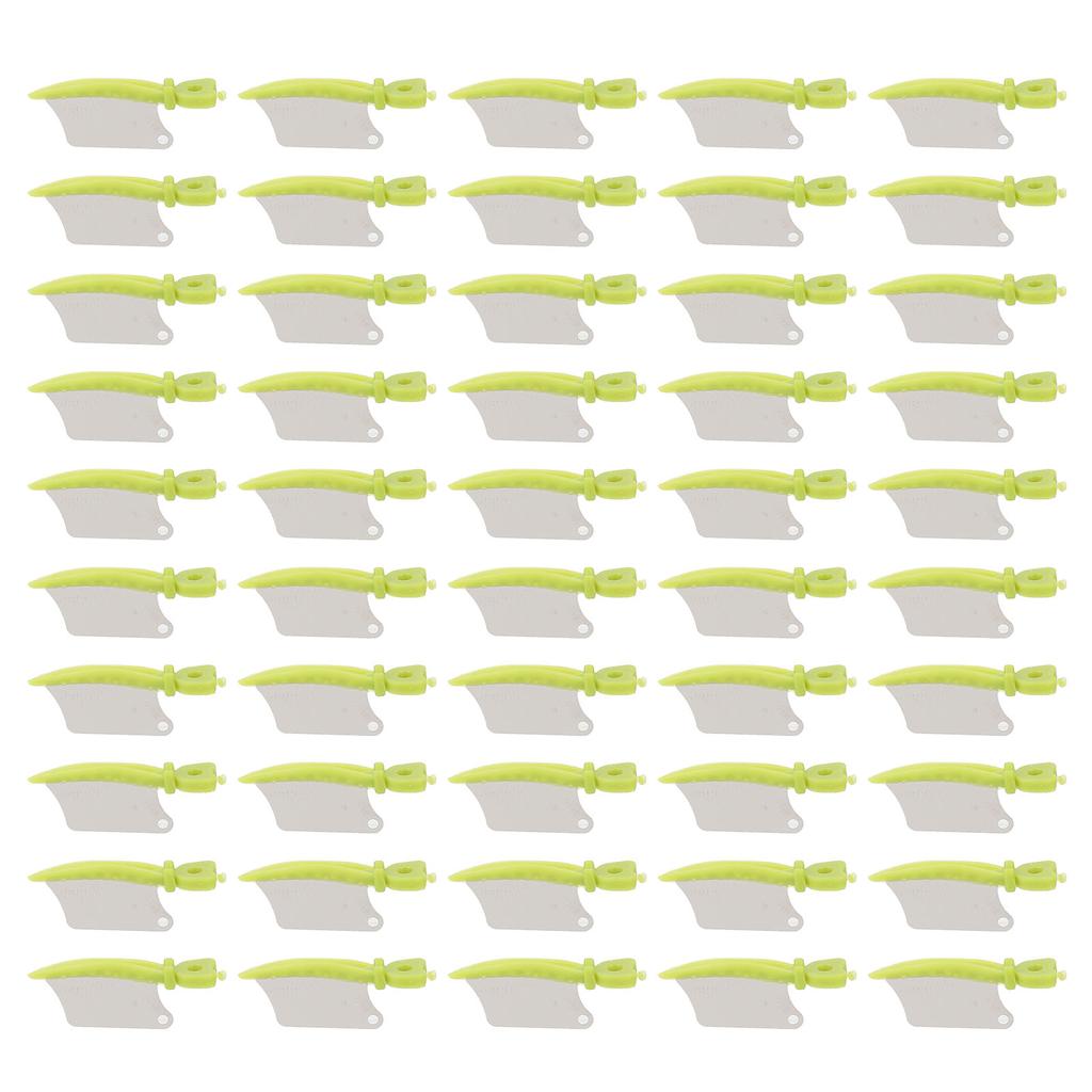 50pcs Teeth Interproximal Wedge Stainless Steel Heat Resistant Dental Matrix Material Tool S