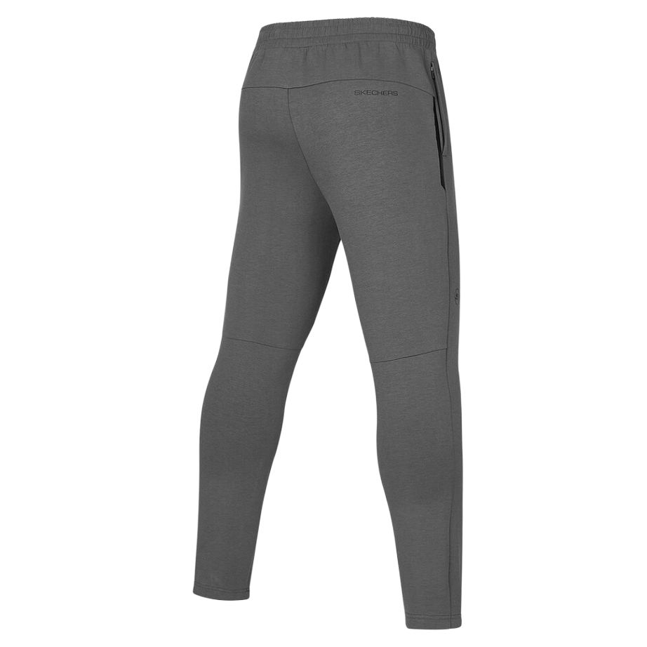 Skechers Goknit Soft Stretch Comfortable Casual Pants Men Bottoms Iron-Gate-Gray P424M161-006L