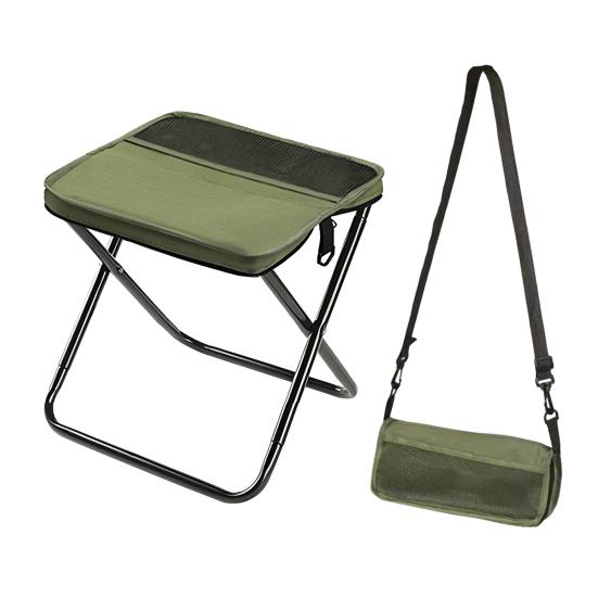 Mini Folding Stool with Carry Bag Portable Lightweight Heavy Duty Waterproof Outdoor Camping Backpacking Beach Picnic Fishing Collapsible Chair Seat