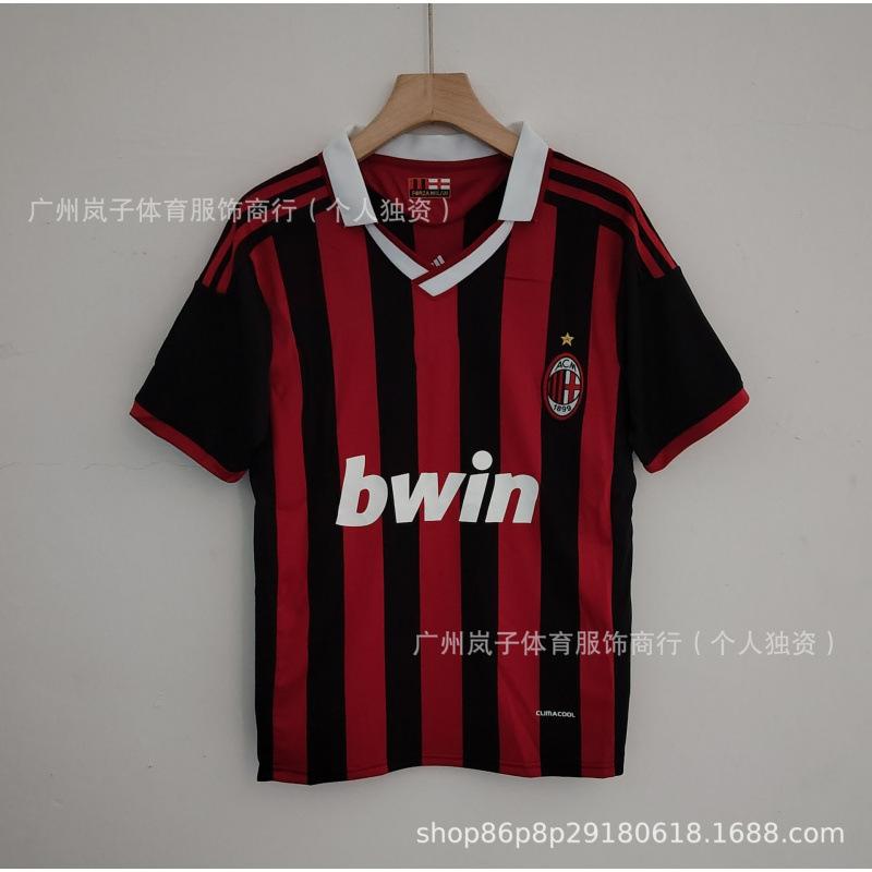 Vintage La Liga Santos, jersey Barcelona No. 10 Paris Portugal Inter Milan AC Brazil football jersey