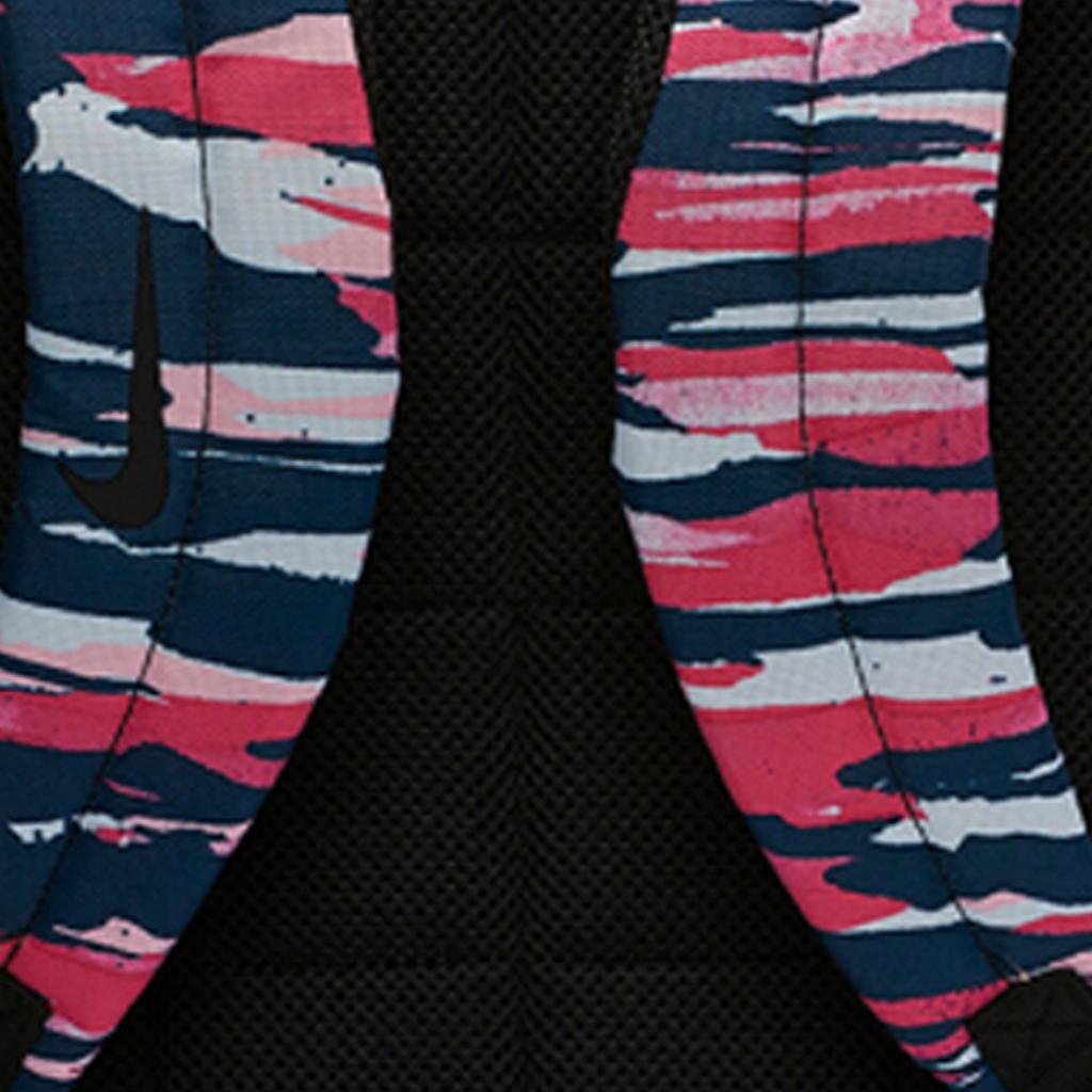 Nike Mochila de Poliéster Regular Unisex Negro Rojo Casual BA6192-013