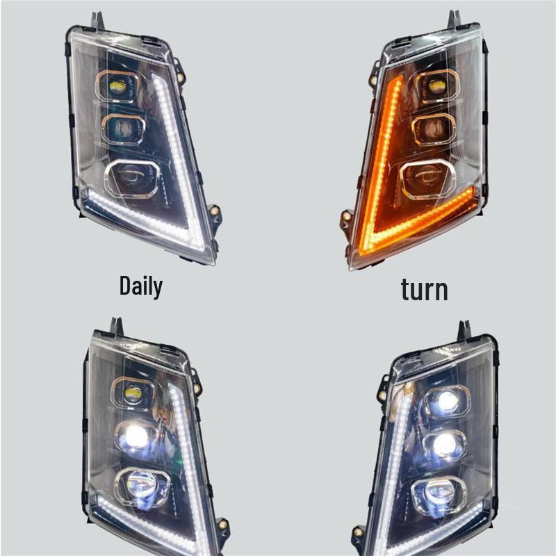 

Volvo FH440 FM460 Three-Lens LED Headlight Assembly Standard