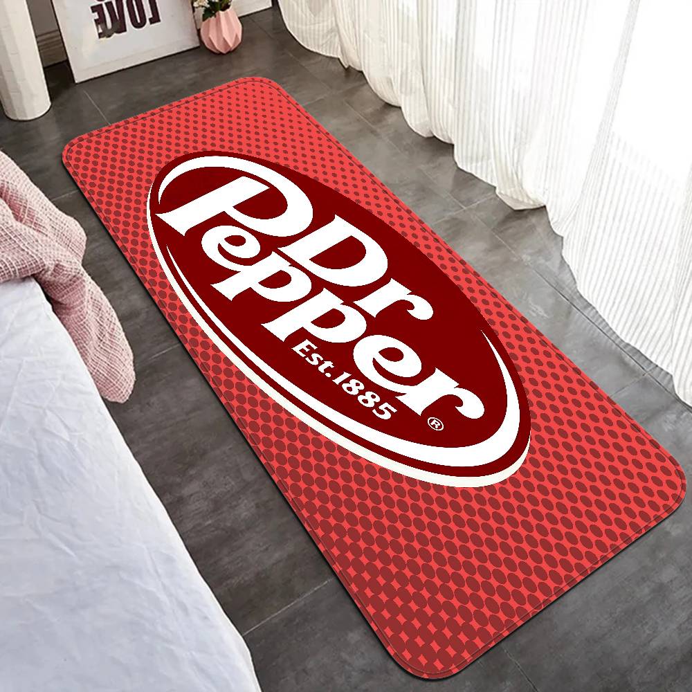 D-Dr Pepper Entrance Door Mat Nordic Style Bedroom Living Room Doormat Home Balcony Anti-Slip Modern Home Decor
