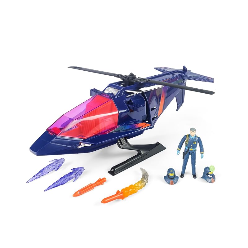 M.A.S.K. High-Tech Helicopter Miles Wolf Mayhem Action Figure
