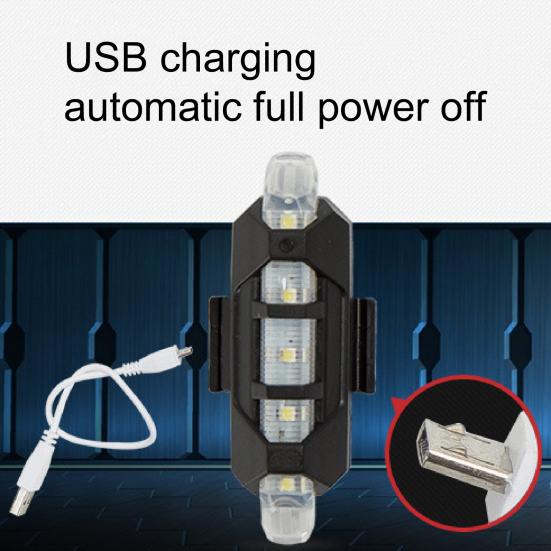 Světlo na kolo Pomalé blikání Energeticky úsporné Výstražné Vodotěsné Zadní koncové světlo na sedlovku