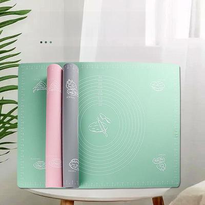 Large Non-Slip Silicone Kneading and Rolling Pad - Thick, Non-Stick Baking Mat