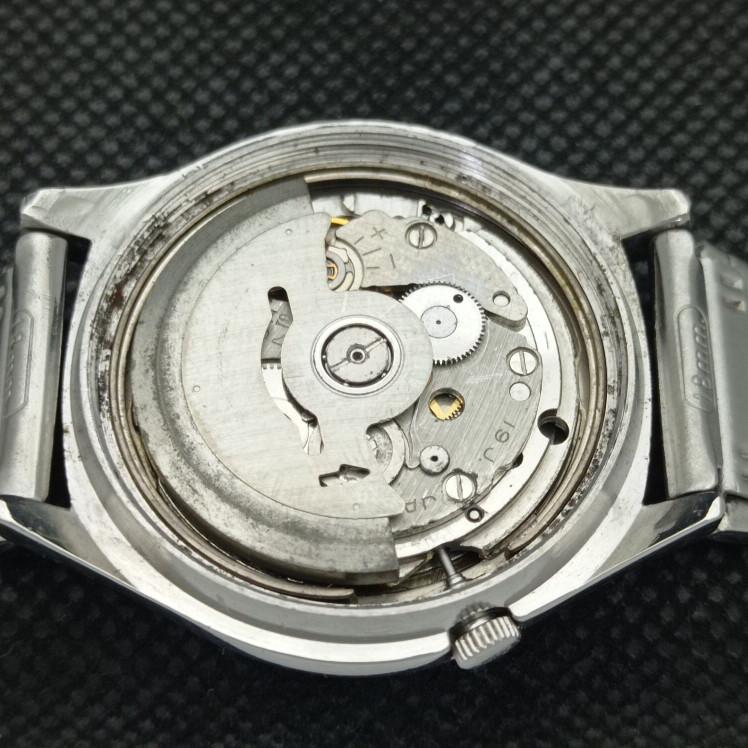 USED VINTAGE SEIKO 5 AUTOMATIC 7006A JAPAN MENS D/D BLUE WATCH 621b-a413554-2 SKU621b-a413554