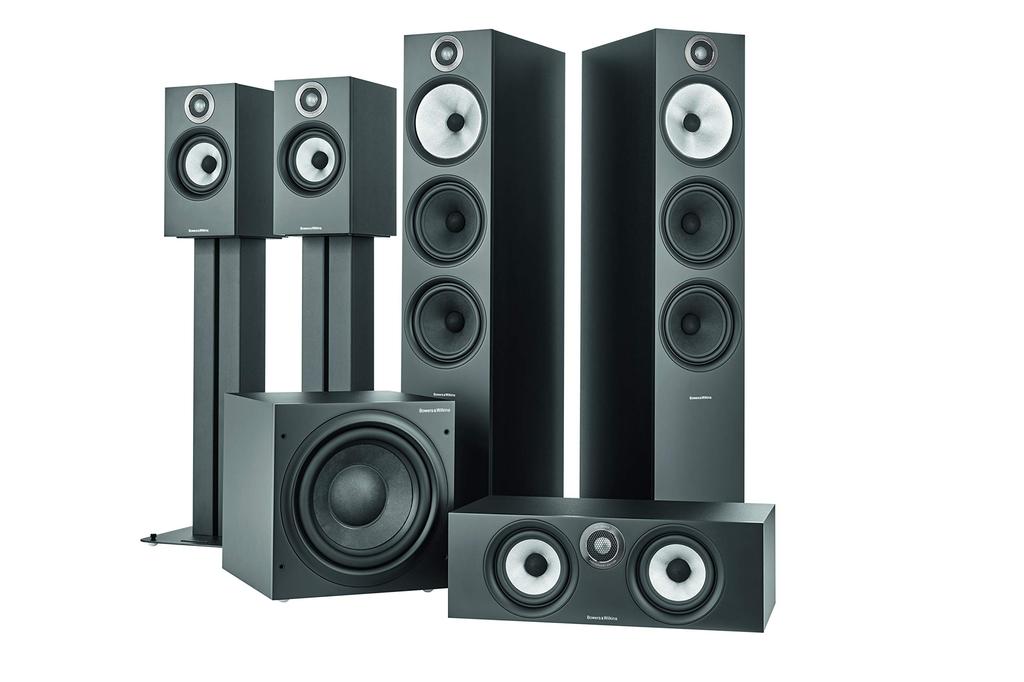 600 Series HTM6 S2 Anniversary Edition Matte Black Středový kanálový reproduktorový systém Bowers&Wilkins (Každý)