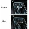For Dodge ABS Carbon Fiber Gear Shift Trim Knob for 15+ Dodge Challenger Charger