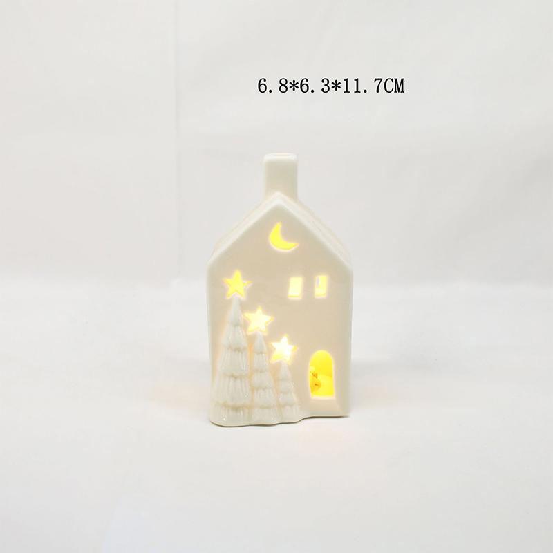 Keramikos namas žvakidė Keraminė arbatinės žvakidė Žvakių degiklis namų miegamojo dekoravimui Įkurtuvių dovana