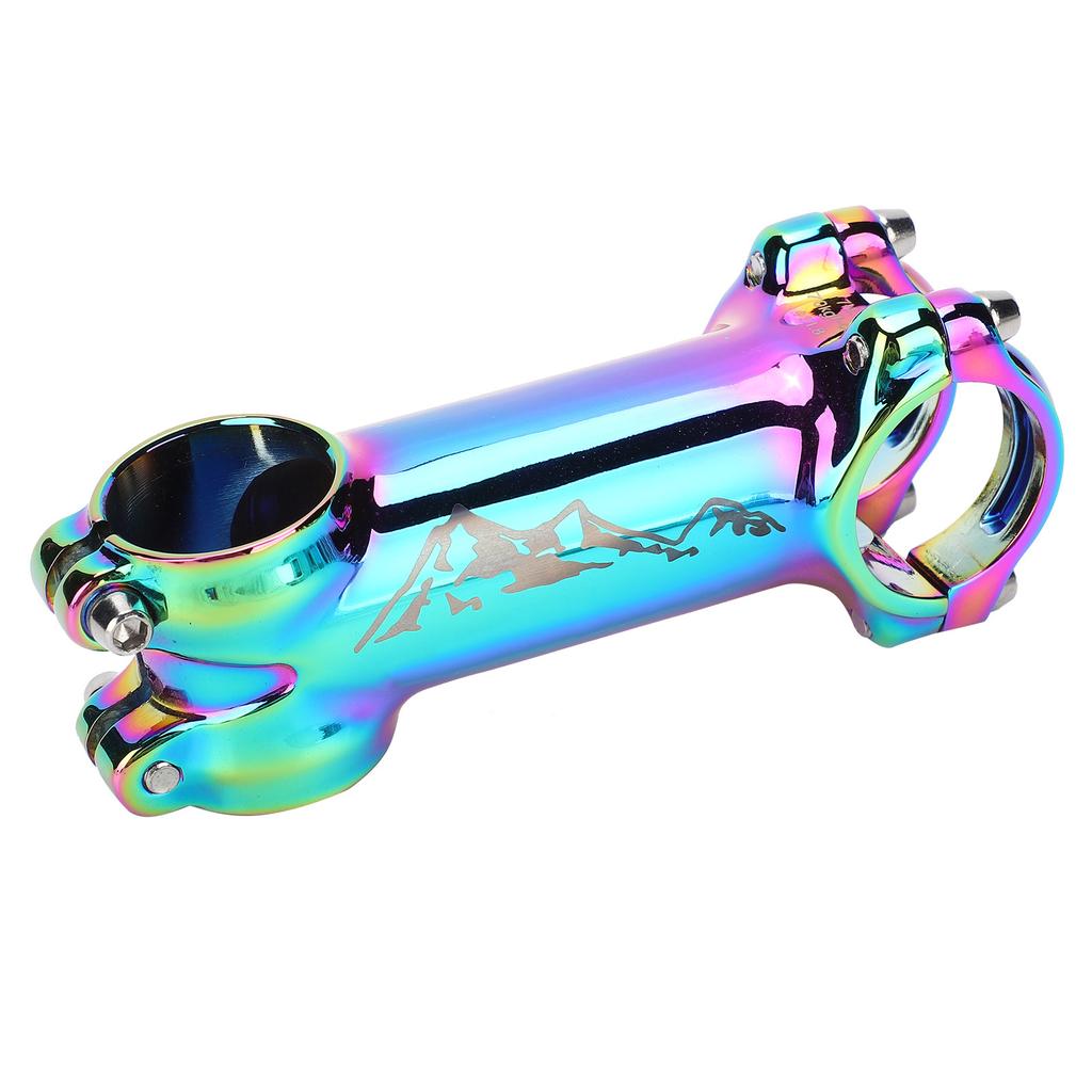6 degrees  Bicycle Handlebar Stem Corrosion Resistance Mountain Bike Aluminum Alloy Stem Accessory90mm