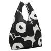Marimekko Taška do ruky Eco Smart Unikko Černá Bílá Dámská Kompatibilní s A4