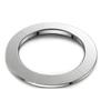Split Escutcheon Plate Easy Installation Stainless Steel Escutcheon Plate Peel-and-Stick Pipe Collar Long-Lasting for Kitchen