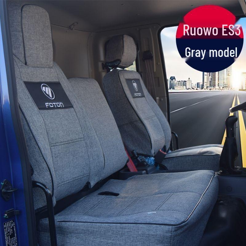 Foton Times Navigator S1M6, Ruiwo E3ES3ES5, and Times M3 Linen Truck Seat Covers Linghang M5