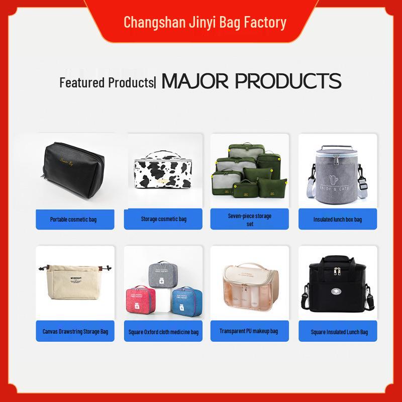 Personalized 7-Piece Organizer Set: Lunch Box, Cosmetic Pouch, Canvas Bag, Backpack