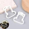 2Pcs Milking Machine Tube Triplet Air Hose Fix Clip Air Hose Plastic Clamps Pulsating Triple Tube Rubber Hose Organizing Clips