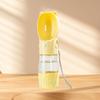 Pet Water Food Bottle Leakage Proof Portable Dog Water Dispenser with Drinking Feeder for Travel Walking