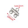 20pcs Stainless Steel Necklace Bracelet Layer Clasps Pendant Bail Connector Drop DIY Connectors For Jewelry Making Supplies