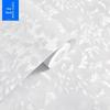 Linen Texture Self-Adhesive Waterproof Wallpaper for Bedroom & Living Room - Thickened, Solid Color, Moisture-Proof, Simple Design.