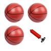 Children's 14cm Basketball & Football Toy Set with Ball Pump