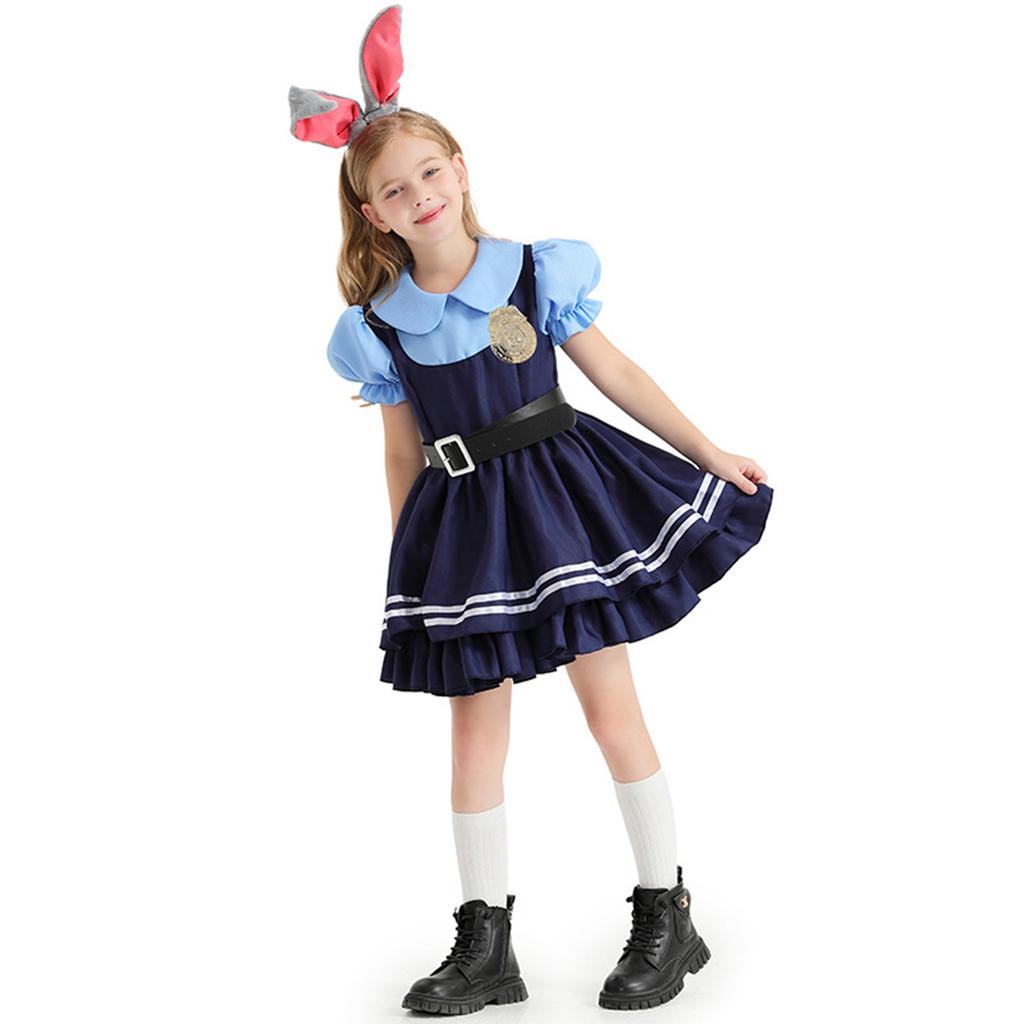 Kids Costume Horror Bride Cosplay Dress Performance Costume Masquerade Costume