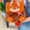 Cute Zootopia cartoon Judy Nick large capacity backpack crossbody bag fluffy flap shoulder bag 0154 CLE